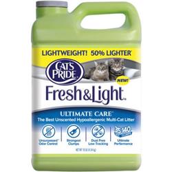 Od47710 Fresh & Light Ultimate Care Unscented Hypoallergenic Multi-cat Litter - 10 Lbs