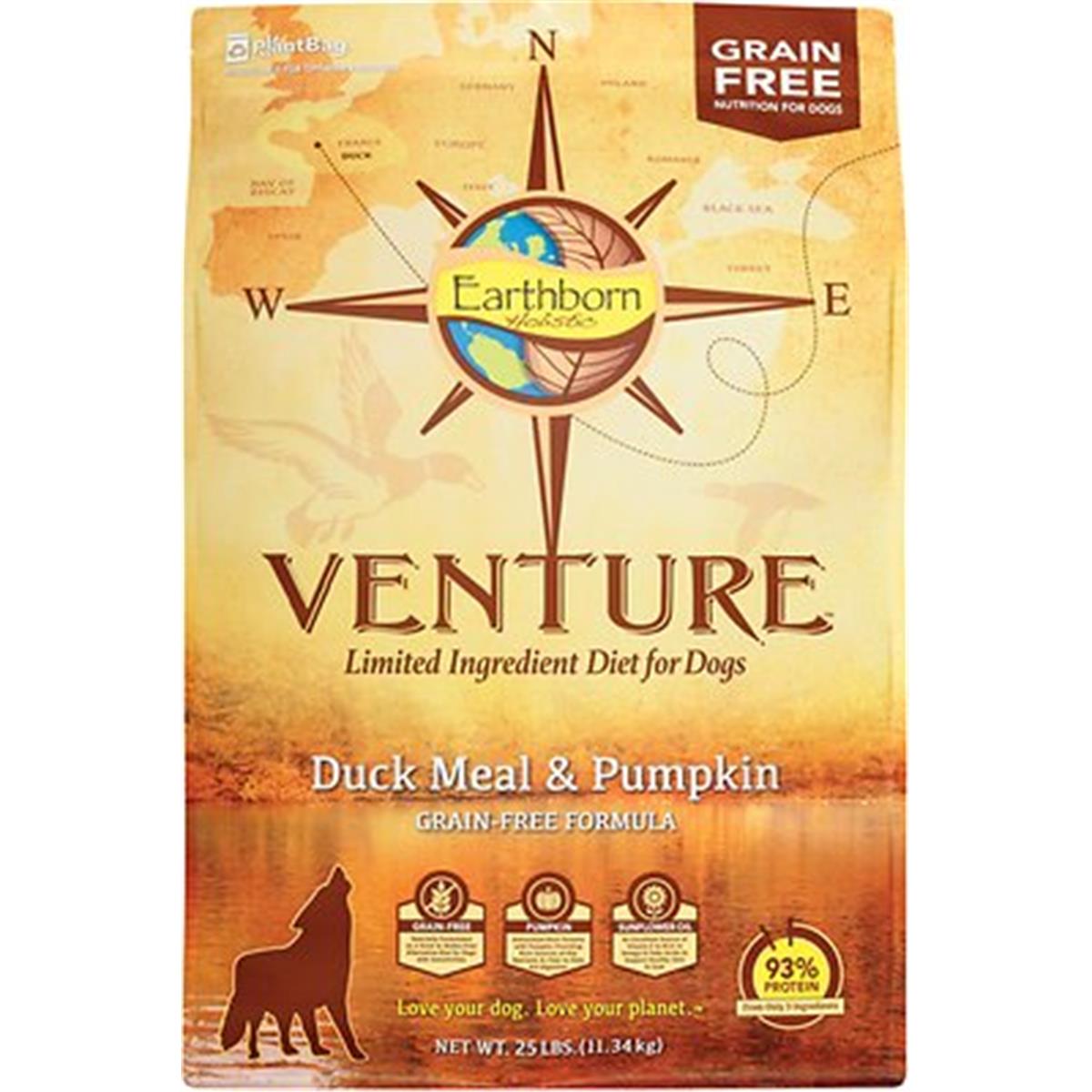 Pf57010 Venture Duck Meal & Pumpkin Grain-free Dry Dog Food - 25 Lbs