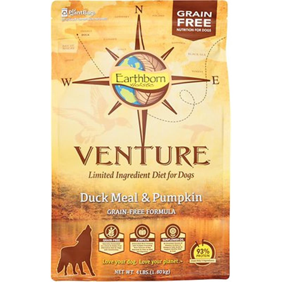Pf57012 Venture Duck Meal & Pumpkin Grain-free Dry Dog Food - 4 Lbs