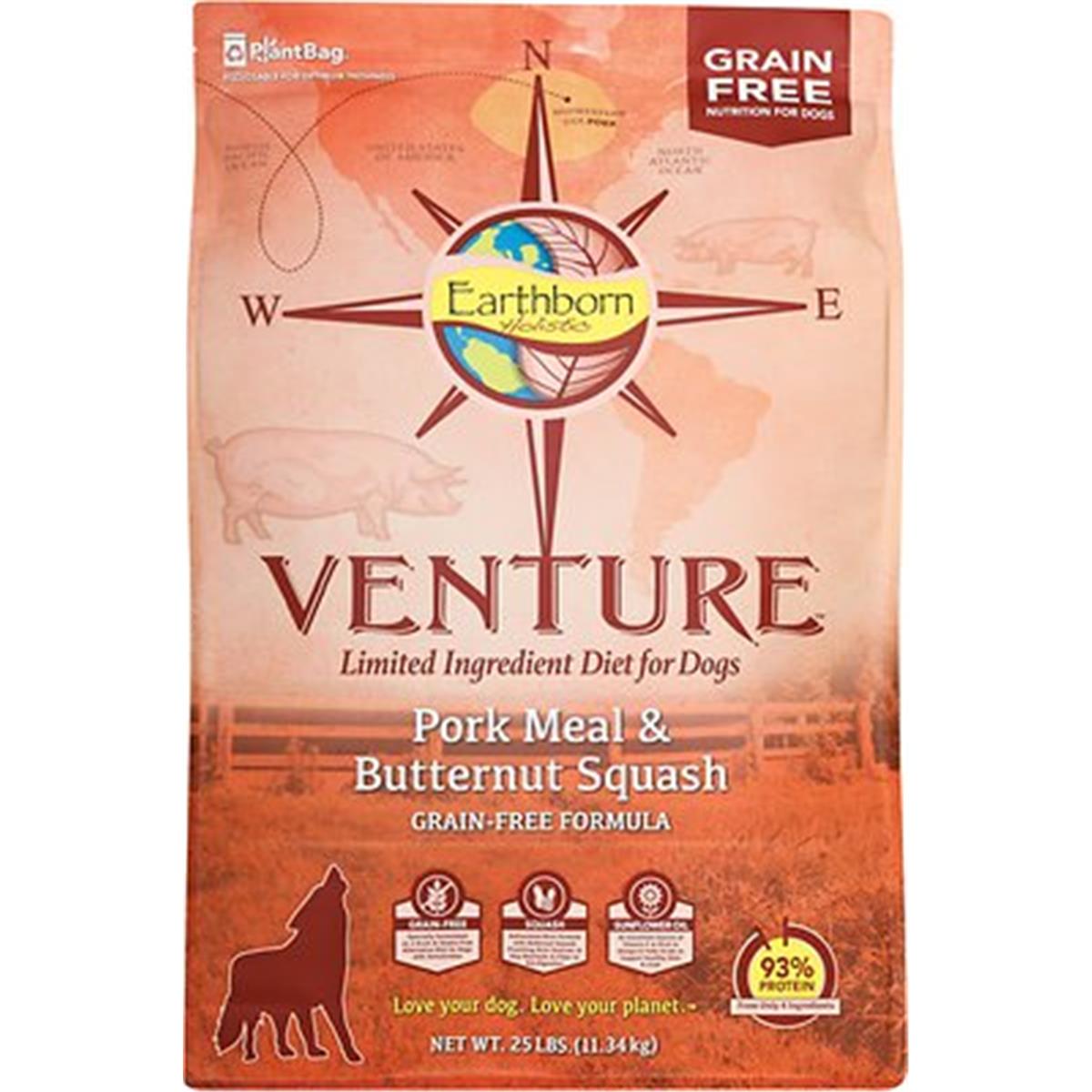 Pf57020 Venture Pork Meal & Butternut Squash Grain-free Dry Dog Food - 25 Lbs