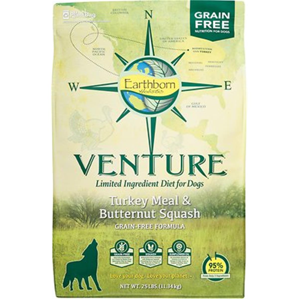 Pf57030 Venture Turkey Meal & Butternut Squash Grain-free Dry Dog Food - 25 Lbs