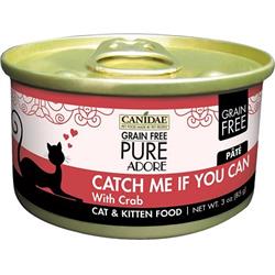 Canidae Cd10122 3 Oz Grain-free Catch Me If You Can With Crab Canned Cat Food - Pack Of 18