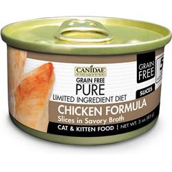 Canidae Cd10136 Grain-free Slices With Chicken Canned Cat Food