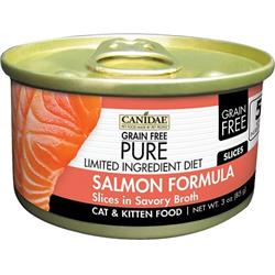Canidae Cd10140 Grain-free Slices With Salmon Canned Cat Food