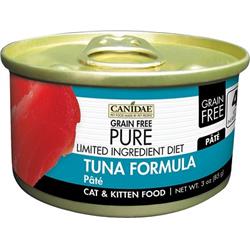Canidae Cd10144 3 Oz Grain-free Ingredient Diet Pate With Tuna Canned Cat Food