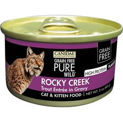 Canidae Cd10160 Grain-free Pure Wild Rocky Creek With Trout Canned Cat Food