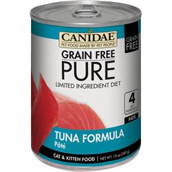 Canidae Cd10178 13 Oz Grain-free Ingredient Diet Pate With Tuna Canned Cat Food