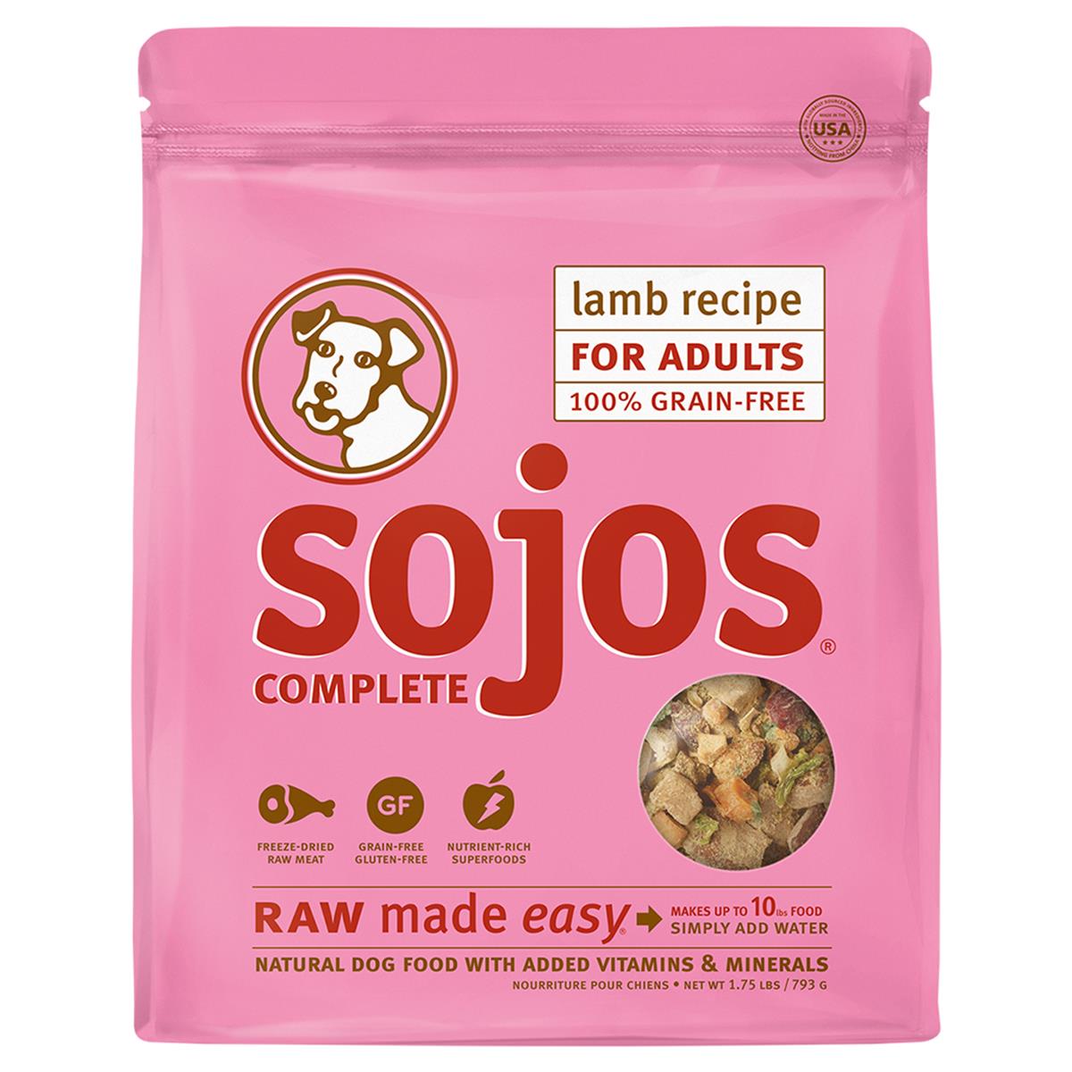 Sj30175 1.75 Lbs Complete Lamb Recipe Grain-free Dog Food