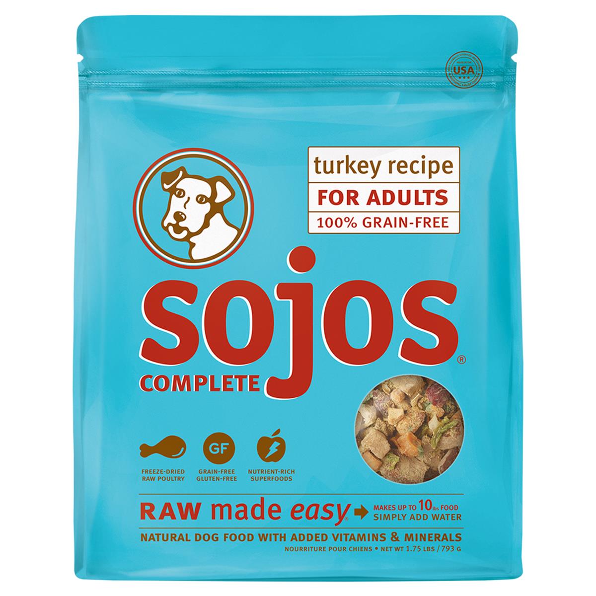 Sj60175 1.75 Lbs Turkey Grain-free Dog Food