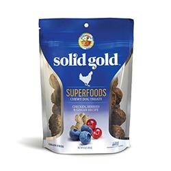 UPC 093766511026 product image for Solid Gold SG51102 2 oz Superfoods Chewy Dog Treats with Chicken Berries & Ginge | upcitemdb.com