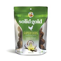 UPC 093766512061 product image for Solid Gold SG51206 6 oz Superfoods Chewy Dog Treats with Chicken Coconut & Vanil | upcitemdb.com