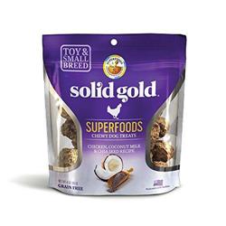 UPC 093766521049 product image for Solid Gold SG52104 4 oz Superfoods Chewy Dog Treats with Chicken Coconut Milk &  | upcitemdb.com