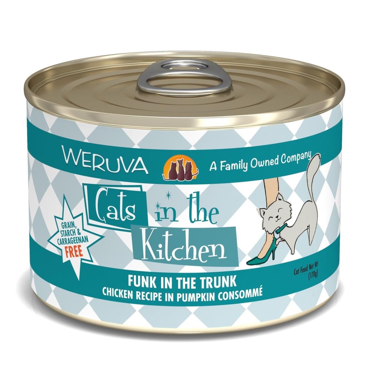 Wu00168 10 Oz The Kitchen Funk In Trunk Cat Food - Case Of 12