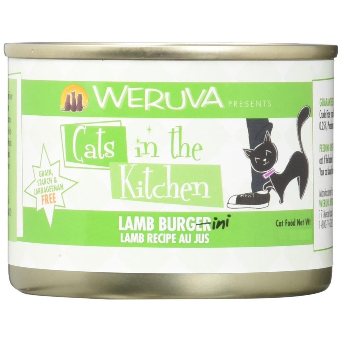 Wu00169 10 Oz The Kitchen Lamb Burgini Cat Food - Case Of 12