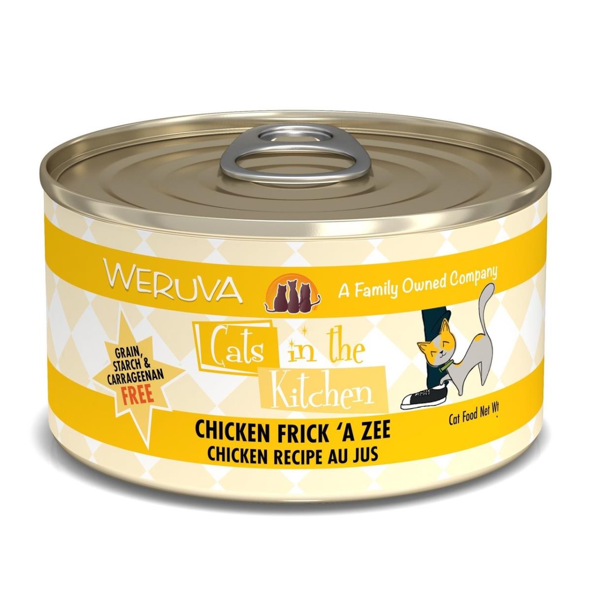 Wu00170 10 Oz The Kitchen Chicken Frick A Zee Cat Food - Case Of 12