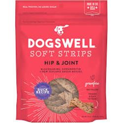Dg29225 10 Oz Dogswell Hip & Joint Soft Strips Grain-free Duck Recipe For Dogs
