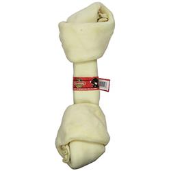 Rx00012 12-13 In. Natural Knotted Dog Bone Treat