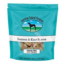 Anp02292 6 Oz Sardine & Kelp Flavor, Grain Free Dog Treats