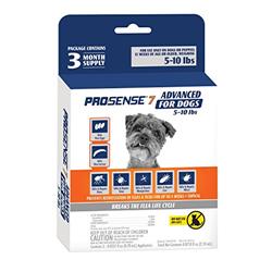 Nm87129 3 Count Prosense 7 Flea & Tick Prevention & Control For Dogs