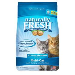Eco-shell, Purr & Simple Es22004 14 Lbs Naturally Fresh Litter Alpine Meadow Scented Cat Litter