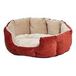 Mw02407 Tulip Russet Bolster Dog Bed - Medium