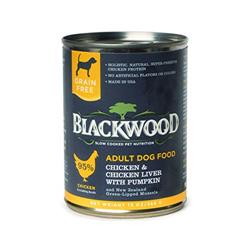 Bk00000 13 Oz Chicken Liver With Pumpkin Grain-free Adult Canned Dog Food - Case Of 12