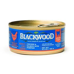 Bk00005 5.5 Oz Adult Cat Grain Free Chicken Salmon With Pumpkin - Case Of 24
