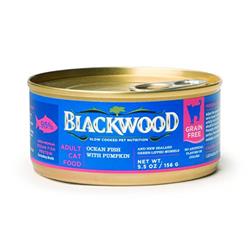 Bk00006 5.5 Oz Oceanfish With Pumpkin Canned Cat Food -case Of 24