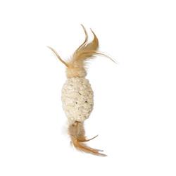 Ep52081 Chenille Chaser Feather Oval Cat Toy
