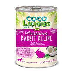 Party Animal Pa00802 13 Oz Cocolicious Wholesome Rabbit Dog Food - Case Of 12
