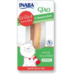 Ib00649 0.52 Oz Grain-free Grilled Tuna Fillet In Homestyle Broth Cat Treat