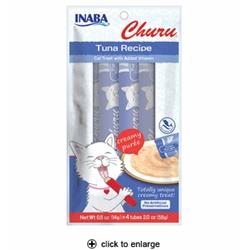 Ib00655 0.5 Oz Churu Tuna Puree Cat Treat - Pack Of 4