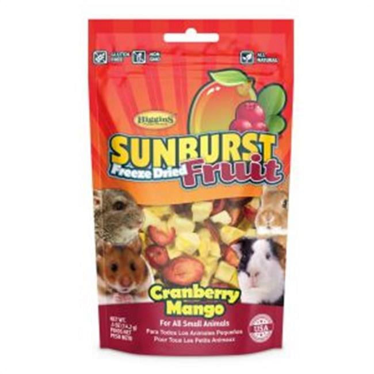 Hs32320 0.5 Oz Sunburst Freeze Dried Fruits For Small Animals Pet Foods - Cranberry & Mango