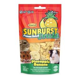 Hs32321 0.5 Oz Sunburst Freeze Dried Fruits For Small Animal Pet Foods - Pineapple & Banana