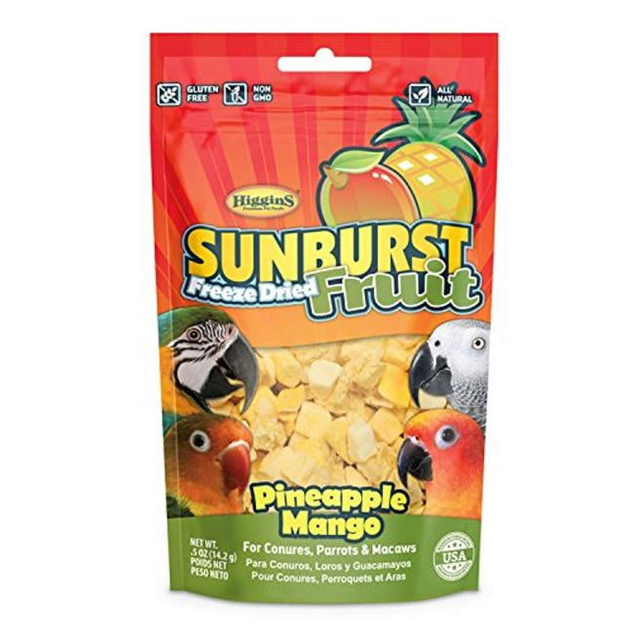 Hs32330 0.5 Oz Higgins Sunburst Freeze Dried Fruit Pineapple Mango