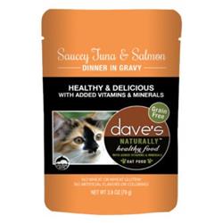 Dp11762 2.8 Oz Cat Saucy Tuna & Salmon Gravy, Case Of 24