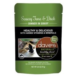 Dp11764 2.8 Oz Saucey Tuna & Duck Dinner Gravy, Case Of 24