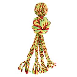 Kong KC40504 Wubba Weaves with Roes Assorted Colors - Large