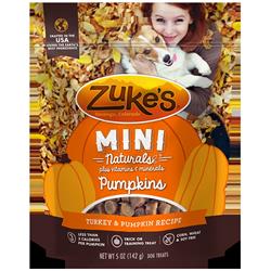 Zk33002 5 Oz Mini Naturals Turkey & Pumpkin Recipe Dog Treat
