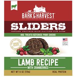 Mf02047 6 Oz Usa Burgers Lamb With Cranberry Dog Treat