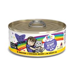Wu01642 5.5 Oz Best Feline Friend Omg Be Happy Cat Food, Pack Of 12