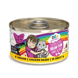 Wu01657 2.8 Oz Best Feline Friend Omg Dream Team Cat Food, Pack Of 12