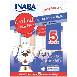 Ib00755 Grilled Chicken Fillet Tuna Broth For Dogs - 5 Piece