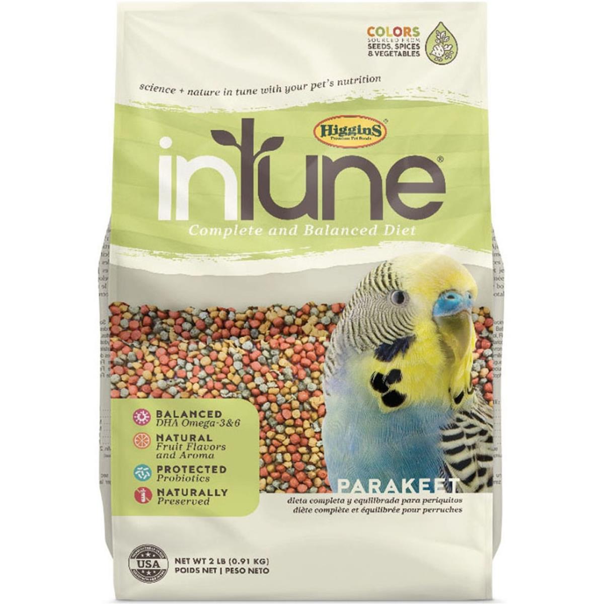 Hs30245 2 Lbs Intune Complete & Balanced Diet For Parakeet