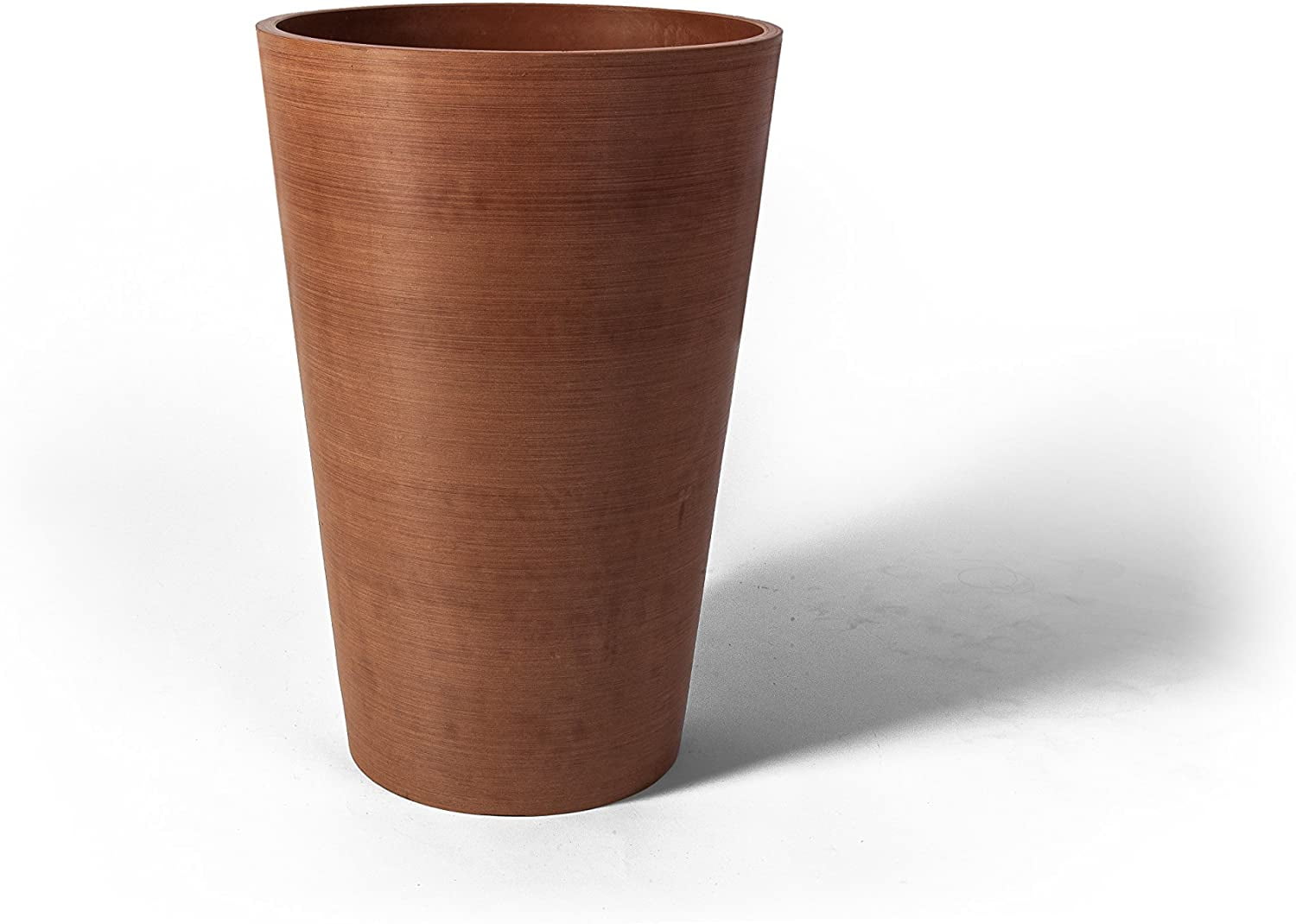 16730 18 X 12.5 X 12.5 In. Valencia Round Planter Pot, Textured Terra Cotta