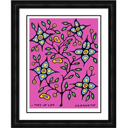 Autograph Authentic AAAPA32453 Norval Morrisseau Limited Edition Print - Tree of Life