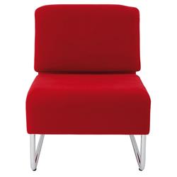 Comfort Reception Chair - Red