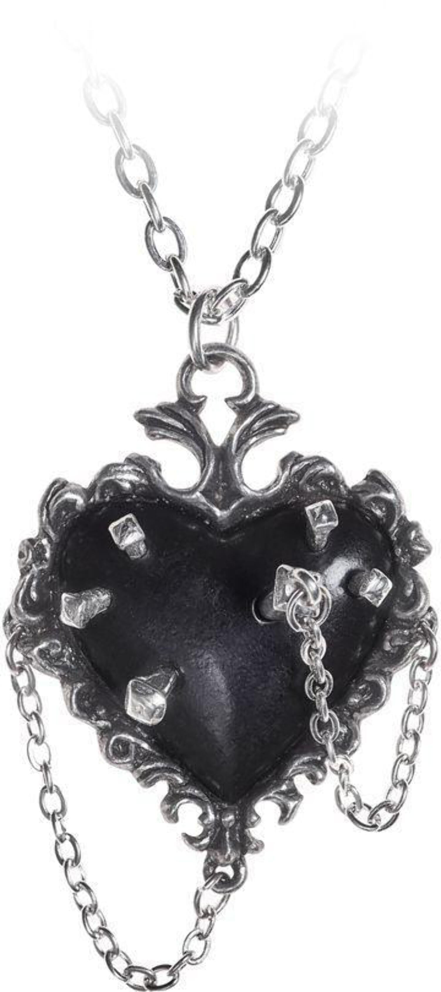 P855 Witches Heart Pendant