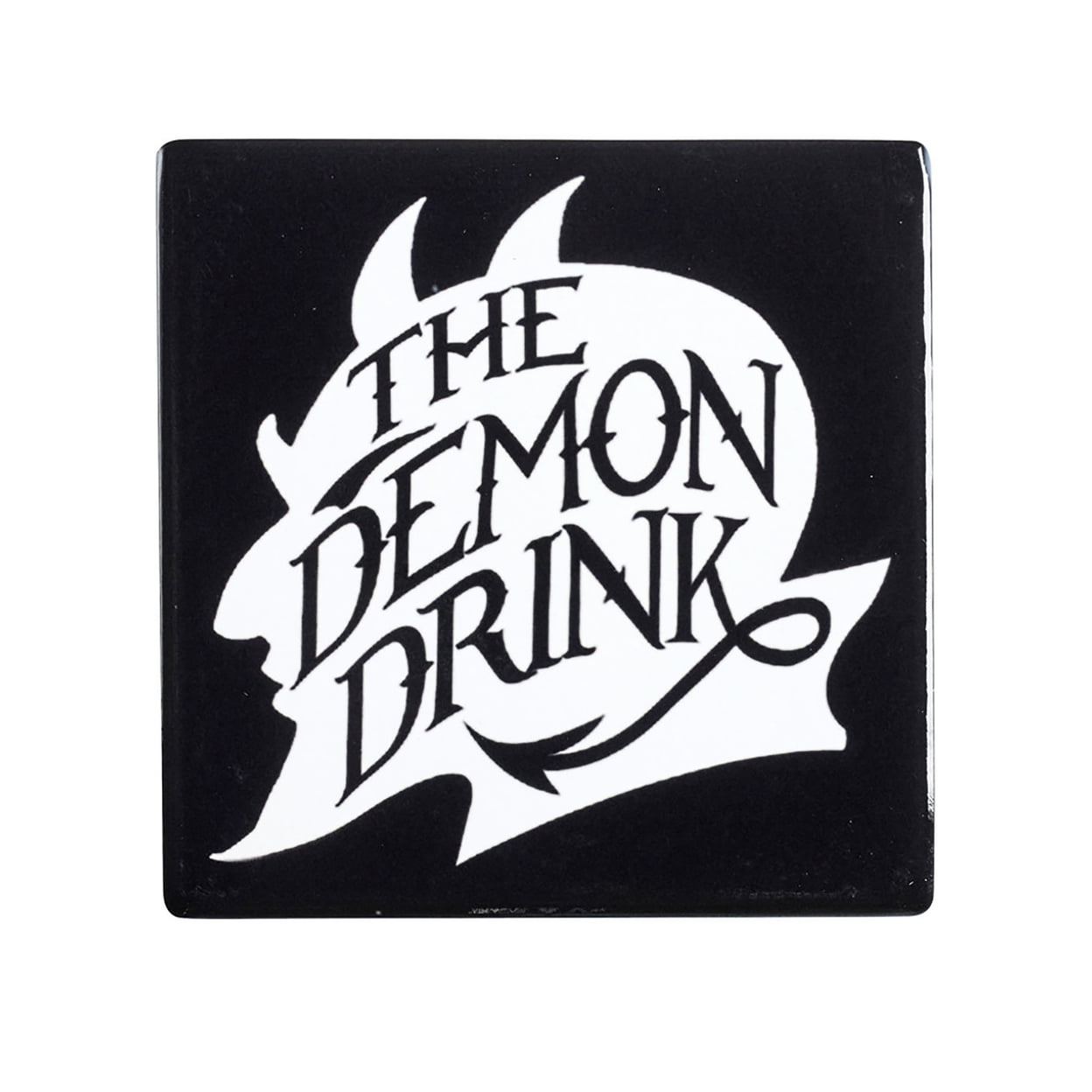 Cc1 Ceramic The Demon Drink Individual Coaster