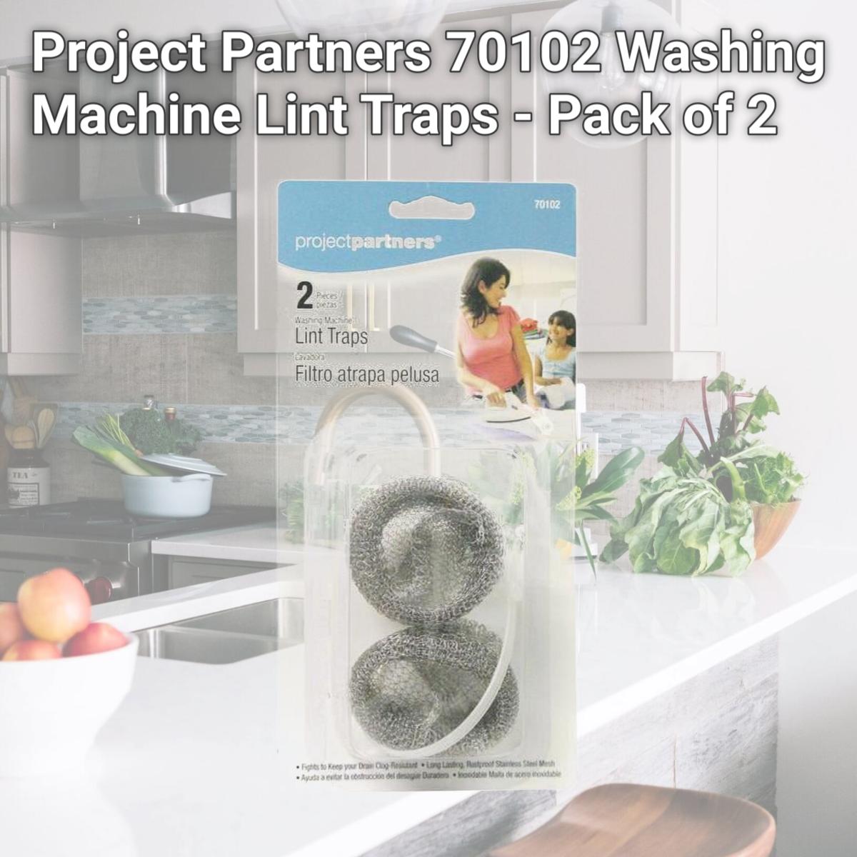 Picture of Project Partners 70102 Washing Machine Lint Traps - Pack of 2